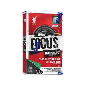 Набор карточек 2025/26 Topps Focus Liverpool LFC Hobby Box