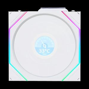 LIAN LI UNI FAN TL120 LCD Wireless 120mm одиночный вентилятор - White белый