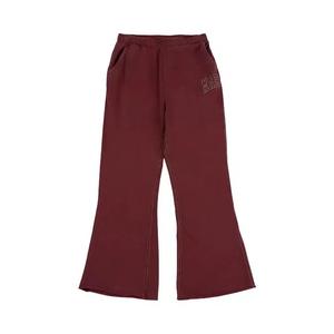 Штаны Market Big Stitch Open Leg Sweatpants 'Oxblood Red'