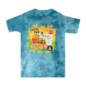 Футболки Cactus Jack by Travis Scott x McDonald's Cactus Pack Vintage Bootleg T-Shirt 'Blue'