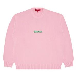 Свитеры Supreme Old English Sweater 'Pink'