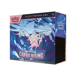 Коллекционные карточки Pokémon Mega Evolution: Chaos Rising Elite Trainer Box