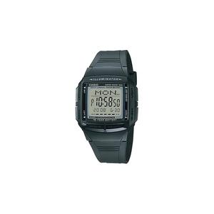 Мужские цифровые часы DB-36-1AV Черный ремешок из смолы Databank Watch