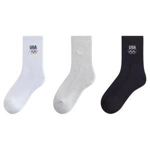 Носки и колготки Kith Kith For Team USA Mid Crew (3 пары) «Мультиколор»