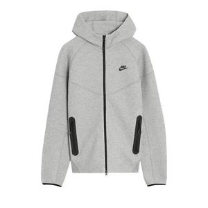 Толстовки на молнии Nike Sportswear Tech Fleece Windrunner Full Zip Hoodie 'Dark Grey Heather/Black'