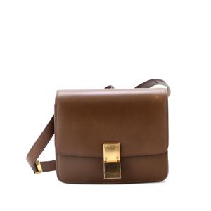 Сумка через плечо Classic Box Bag Smooth среднего размера