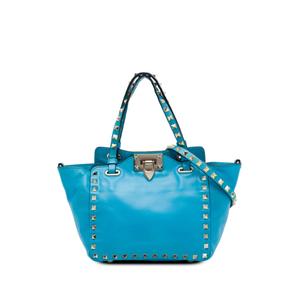 2000-2017 Mini Leather Rockstud Trapeze satchel