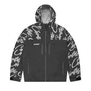 Куртки Corteiz Elitework Waterproof Shell Jacket 'Black'