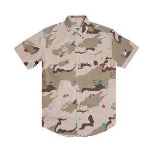 Футболки Billionaire Boys Club All Seeing Woven Shirt 'Camo/Smoke'