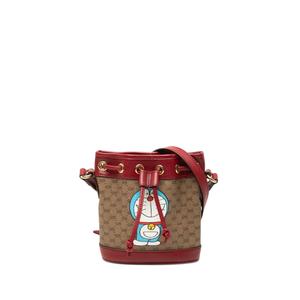 Сумка-ведро Doraemon с узором GG Supreme (2016-2026 годы)