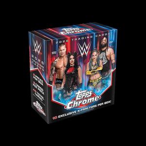 Спортивные карточки 2026 Topps Chrome WWE Factory Sealed Mega Box