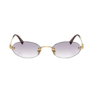 Солнцезащитные очки Miu Miu Oval Sunglasses 'Dark Grey'