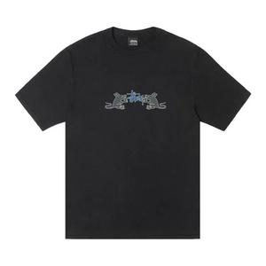 Футболки с коротким рукавом Stussy Homebrew Tee Pigment Dyed 'Черный'