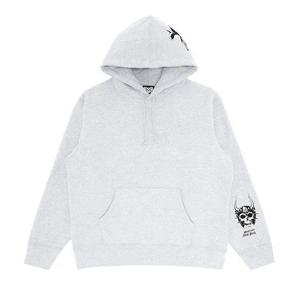Худи Supreme x Bounty Hunter Hooded Sweatshirt 'Ash Grey'