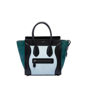 Сумка-тоут Micro Tricolor Pony Hair Luggage (2016 год)