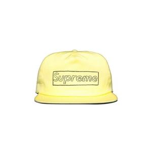 Бейсболки Supreme x KAWS Chalk Logo 5-Panel 'Pale Yellow'