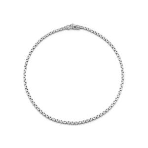 Серебряное колье Square Link