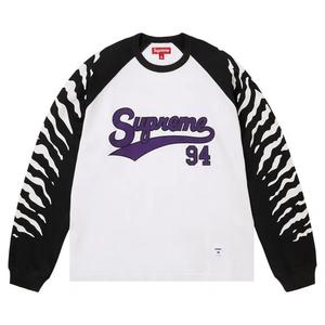 Футболки с длинным рукавом Supreme Tiger Raglan Long-Sleeve Top 'White'
