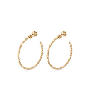 Серьги Moon из желтого золота с бриллиантами