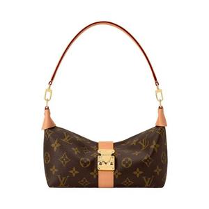 Сумки через плечо Louis Vuitton Pochette Mia 'Коричневый холст с монограммой'