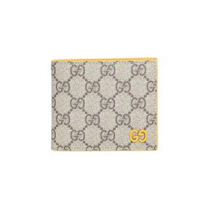 Бифолды Gucci Monogram Bifold Wallet 'Бежевый/Эбеновое дерево'