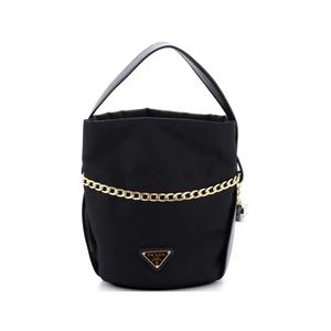 Сумка-ведро Petit Sac Re-Nylon and Nappa Leather Mini
