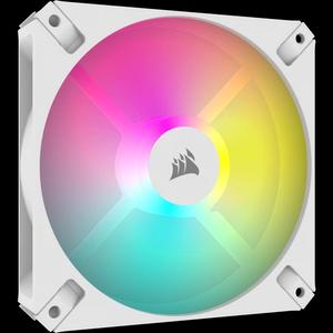 Corsair AR120 Digital RGB 120mm PWM вентилятор — одиночная упаковка (одиночный белый)