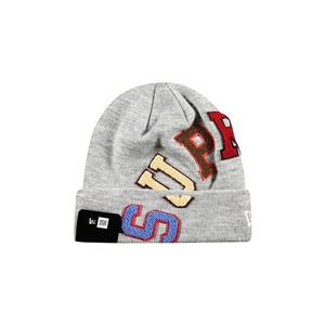 Шапки-бини Supreme x New Era Big Arc Beanie 'Heather Grey'