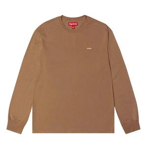 Футболки с длинным рукавом Supreme Small Box Long-Sleeve Tee 'Light Brown'