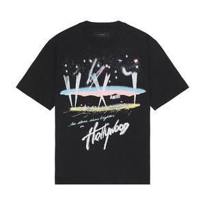 Футболка с коротким рукавом Amiri Hollywood Lights Tee 'Черный'
