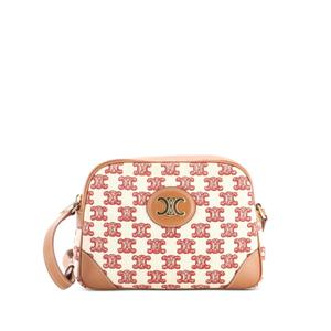 Маленькая сумка через плечо Camera Bag Triomphe Coated Canvas