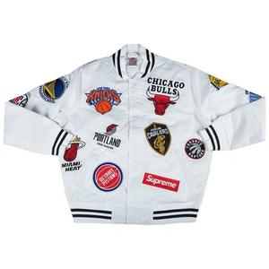 Трековые куртки Supreme x Nike x NBA Teams Warm Up Jacket 'Белый'
