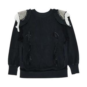 Свитшоты Maison Margiela Textured Jersey Sweatshirt 'Black'