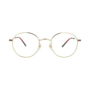 Очки Gucci Круглая оправа Металлические оптические оправы 'Золотой/Прозрачный'