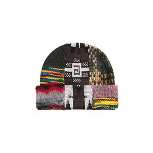 Шапка-бини Supreme Patchwork Beanie 'Brown'