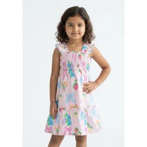 Платье Gigi Flutter Sleeves