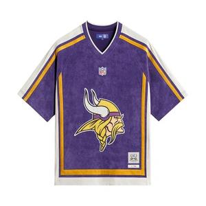 Рубашки и топы Kith x The NFL For The Minnesota Vikings Leon Shirt 'Piper'