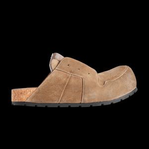 Кроссовки Balenciaga Мюли Dumbo в бежевом цвете 'Beige Worn Out Suede'