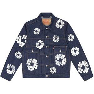 Джинсовые куртки Denim Tears Type II All Over Wreath Jacket 'Raw'