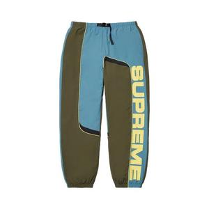 Спортивные штаны Supreme S Paneled Belted Track Pant 'Olive'