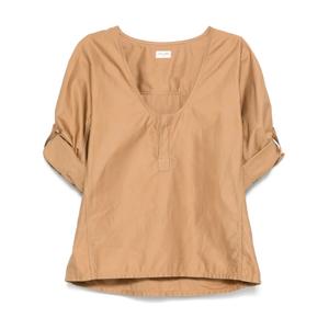 Твиловая блузка Henley