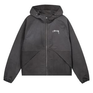 Верхняя одежда Stussy Wave Dye Beach Shell «Black»