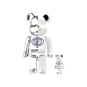 Фигурки BE@RBRICK x Canada Goose 100% & 400% Set 'Silver/white'