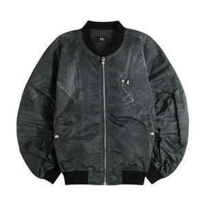 Бомберы Thug Club Jamong Two Tone Washed MA-1 Jacket 'Black'
