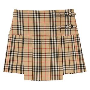 Юбки Burberry Classic Check Kilt Mini Skirt 'Archive Beige IP Check'