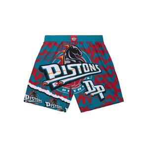 Шорты Detroit Pistons Jumbotron 2.0 Sublimated из коллаборации с NBA