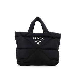 Стеганая сумка-тоут Padded Logo Quilted Re-Nylon Medium