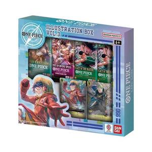 Коллекционные карточки Bandai One Piece Card Game Vol. 3 Illustration Box