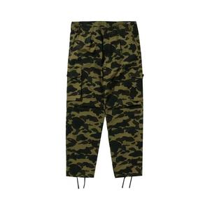 BAPE 1st Camo 6 карманные брюки 'Green'