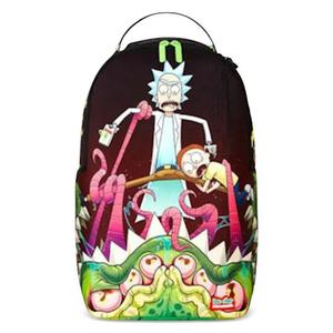Рюкзаки Sprayground Rick And Morty DLXR Alien Mouth Half Sharkmouth Backpack 'Alien Mouth Print'